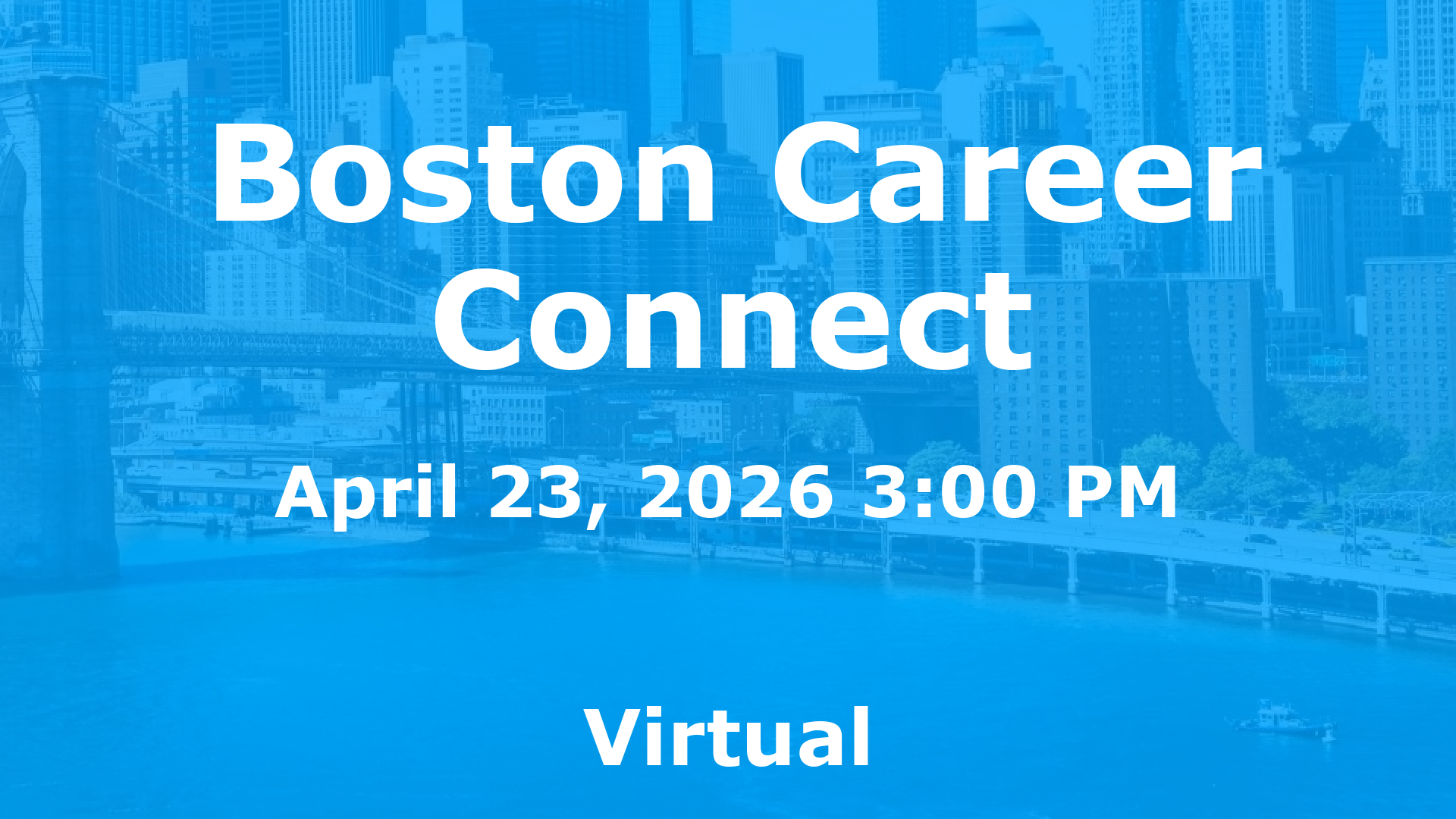 Boston Career Connect event image